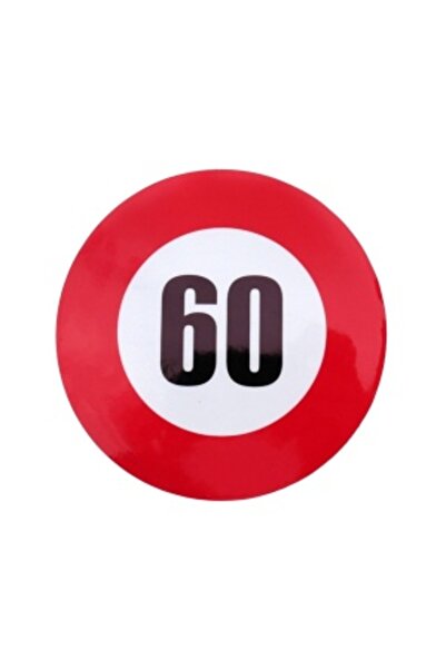MTR Autocolant Reflectorizant Limita Viteza 60 km/h – O12 cm