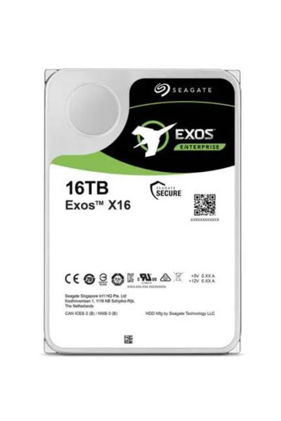 Seagate EXOS X16 16TB SATA4 7200RPM **Nou, în sigilie** HELIUM 512E/4KN
