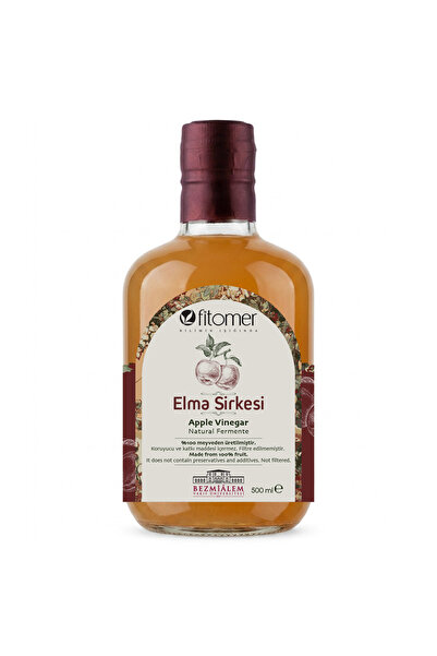 Fitomer Elma Sirkesi 500 ml %100 Doğal Katkısız 1.5 Yıl Dinlendirilmiş