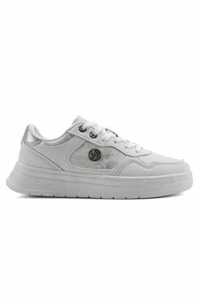 U.S. Polo Assn. يو إس بولو أسن حذاء رياضي أبيض للنساء من إيمورا 5FX