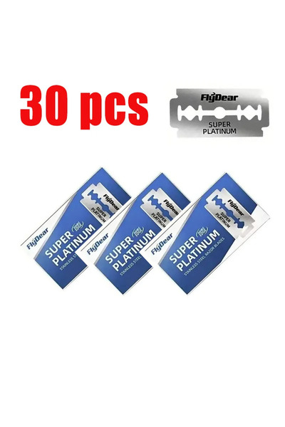 Choice1 30 قطعة (3 علب) 10-100 قطعة شفرات حلاقة من الفولاذ المقاوم للصدأ، شفر...
