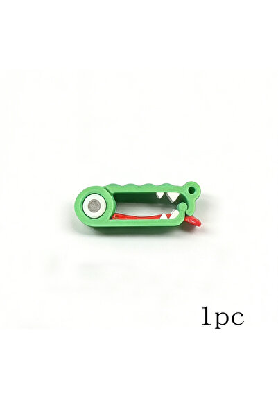 Choice1 منظم كابلات على شكل تمساح، مشبك لإدارة الكابلات، تصميم تمساح لطيف، مص...