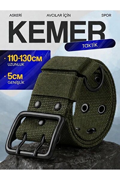 İstanbul Belt Ithal Taktik Kemer – 125 cm – Metal Tokalı –askeri /spor ve Out...