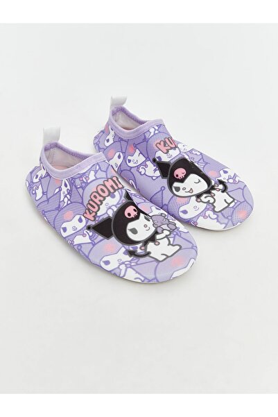 Deniz Terlik Kız Çocuk Hello Kitty Kuromi Figürlü Deniz & Havuz Plaj Deniz Ay...