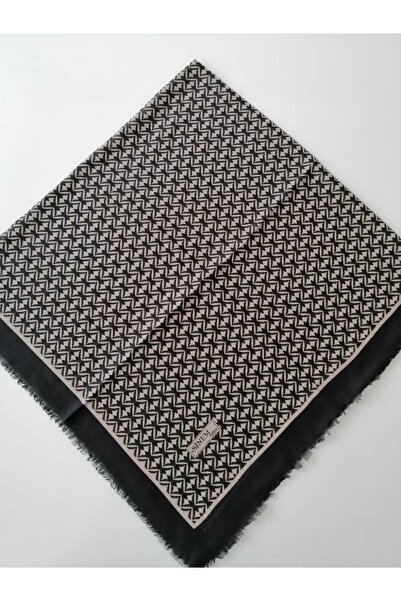 Sinem Flamli Scarf Black-Caramel