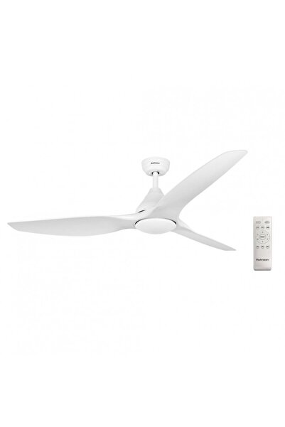 ROHNSON Ventilator de tavan R8152, 55W, luminositate LED maximă, diametru 132...