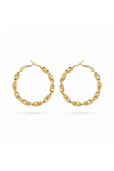 Vi store Xupng Steel Twist Earrings