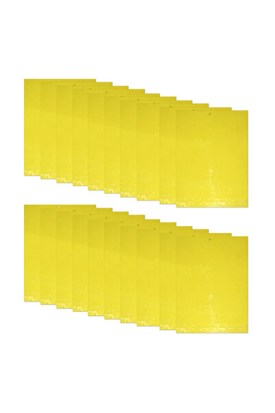 Choice 20PCS 20-100PCS Dual-Sided Fly Paper Stickers Yellow Sticky Traps Hous...
