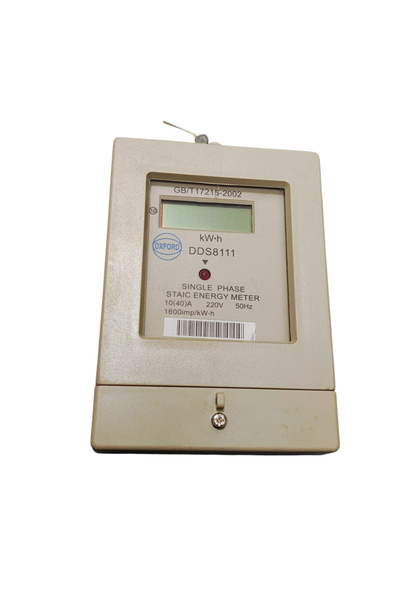 Oxford Single-phase electric meter DDS8111, 10(40)A, 220V, 50Hz, for measurin...