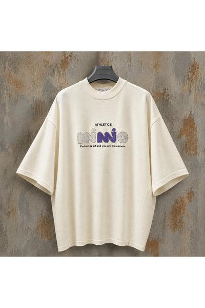 Generic Men's Oversized Casual T-Shirt, Strong and Premium Material, 15.8% Co...