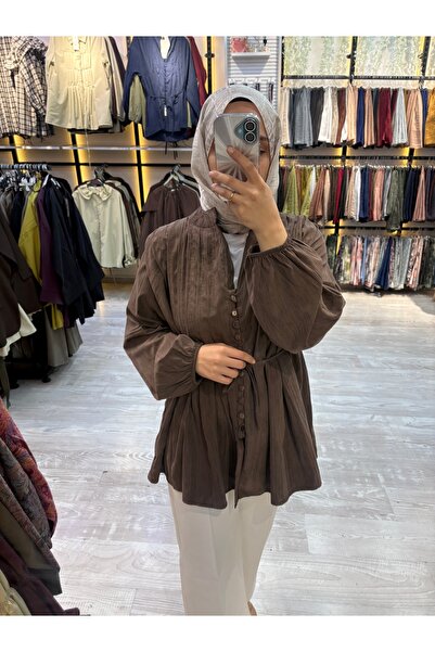 persah fashion Brid düğmeli gömlek