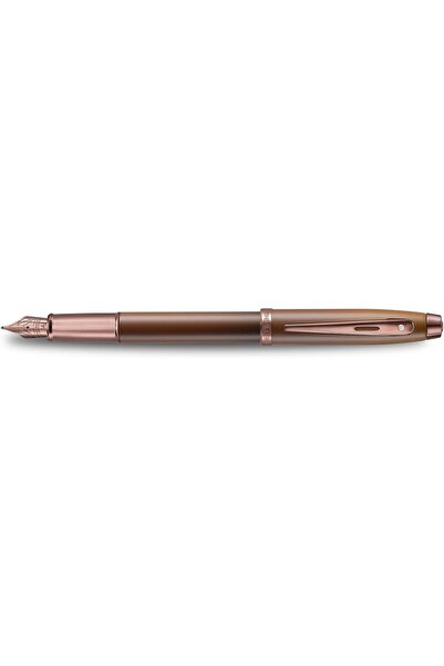 Sheaffer 100 Coffee Edition Dolma Kalem Mürekkep Hediyelik Kalem Seti ,M Uç ,...