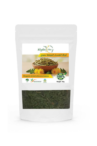 RIGHT DIET Organic Dried Dandelion Leaves Organic 40g - Non-GMO