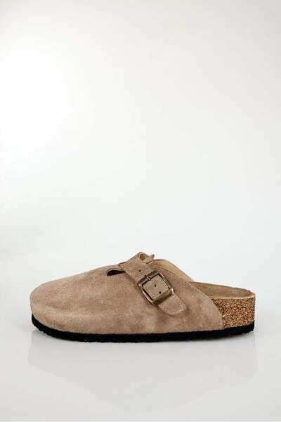 5in1Canpolat Mink Sabo Slippers 20707
