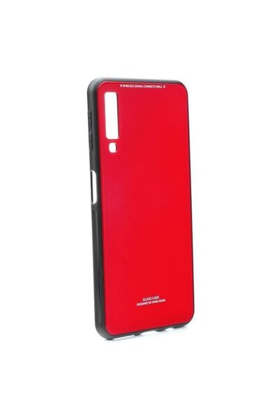 OEM Glass Case Samsung Galaxy A70/A70s Κόκκινο