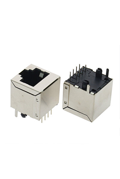 Choice1 iron Without Led 5PCS RJ45 Vertical 180 Degree Network Socket With Sh...