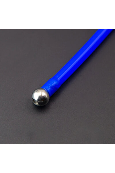 Choice10 Blue 24CM Cutable Foam Cannon Colorful Straw With Stainless Steel Fi...