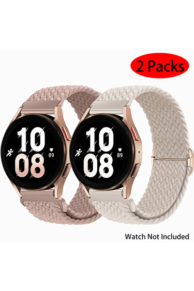 Choice3 20mm Color combination 3 2Pcs 20mm FineWoven Braided Nylon Watch Band...