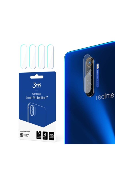 3MK FG Camera Lens Flexible Glass Film Prοtector 7H (4τμ) Realme X2 Pro
