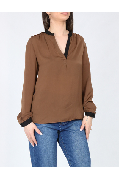 Evendi Blouse, Brown