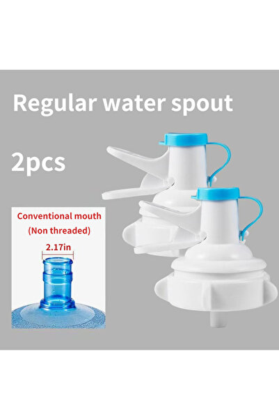 Choice MULTI 1/2pcs reusable plastic water dispenser valve and nozzle blue ha...
