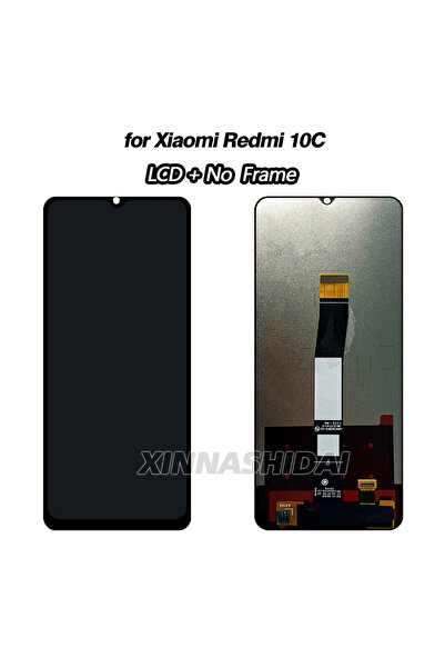 Choice شاشة عرض بدون إطار مقاس 6.71 بوصة لهاتف Redmi 10C، شاشة LCD تعمل باللم...