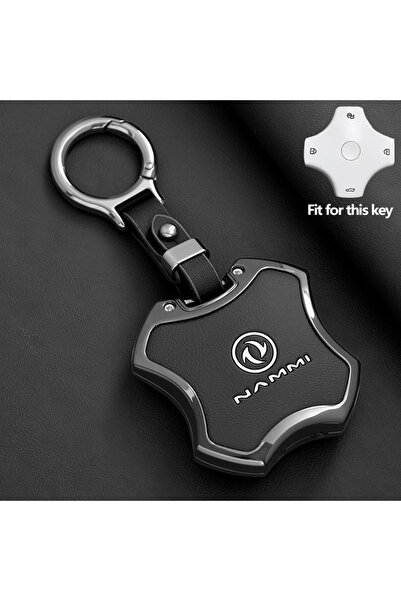 Choice8 حافظة مفتاح السيارة طراز D-أسود لسيارات دونغفنغ فيجو نامي 06 إيفولوت ...