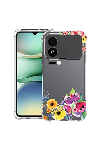 bestcase Husă Antișoc Compatibilă cu Xiaomi 17 Pro Max, cu Design Floral, Col...