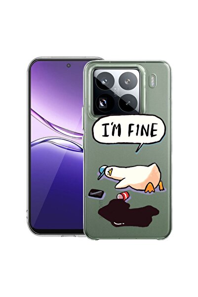 bestcase Διαφανής Λεπτή Θήκη Σιλικόνης Συμβατή με Xiaomi 15, Duck Life - Είμα...