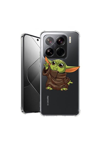 bestcase ¬Æ Husa pentru Xiaomi 15 Pro, Anti Shock 1.5MM, Baby Yoda, Protectie...