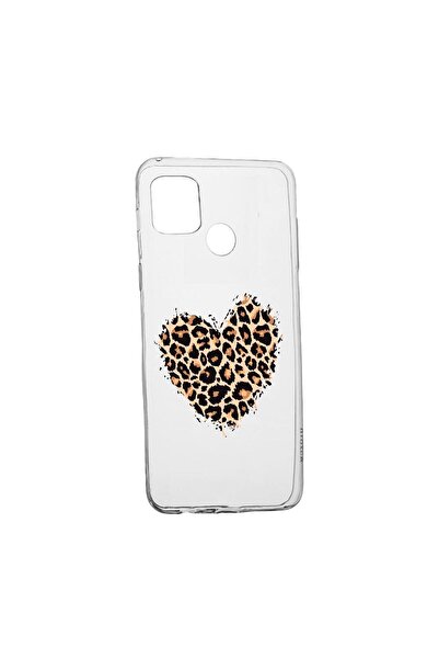 bestcase Силиконов калъф, съвместим с Xiaomi Poco C40 / Redmi 10C, Леопардово...