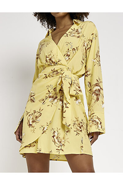 Evendi Rochie scurta, Galben