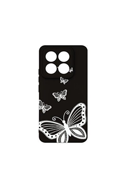 bestcase Θήκη για Xiaomi 14T, BestCase® Λεπτή Σιλικόνη 0.8MM, Πεταλούδα, Προσ...