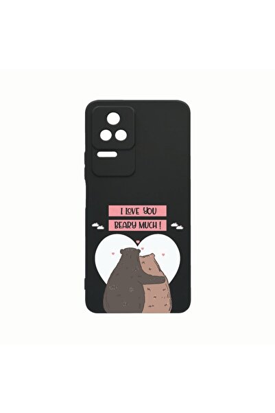 bestcase Husa Silicon, Compatibila Cu Xiaomi Poco M5s, I Love U Beary Much!, ...