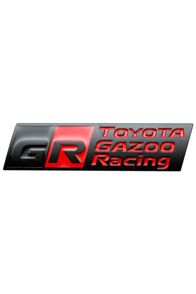 Choice3 TOYOTA GR Glossy Black 1Pc 3D Metal GR Logo Car Emblem Stickers Decor...