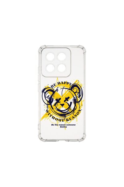 bestcase Husa pentru Xiaomi 14T Pro, BestCase¬Æ Anti Shock 1.5MM, Teddy Bear ...