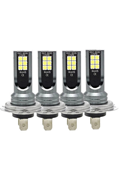 choice2 H7 6000K whtie 4pcs 1/2/4PCs H7 Led Headlight Bulb Kit Car Fog Light ...