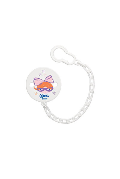 Wee Baby Pacifier chain with pattern – code 901