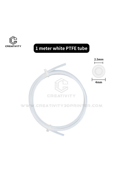 Choice1 5M White PTFE Tube for Lab P1P P1S P2S X1 X1C A1 H2D K1 AD5M Bowden E...