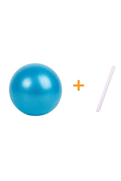 Choice4 Blue 25cm Yoga Ball Exercise Gymnastic Fitness Pilates Ball Balance E...