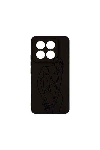 bestcase Husa BestCase¬Æ Premium Silicon, Compatibila Cu Xiaomi 14 Pro, Woman...