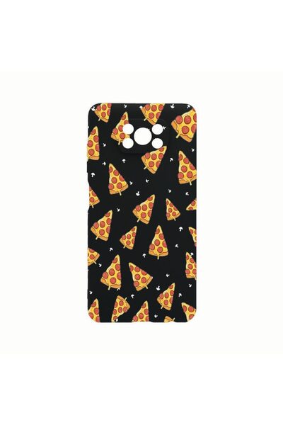 bestcase Husa Silicon, Compatibila Cu Xiaomi Poco X3 Pro, Pizza, Rezistenta l...
