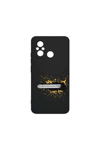 bestcase Тънък силиконов калъф 0.8ММ, съвместим с Xiaomi Redmi 12C, с шарка н...