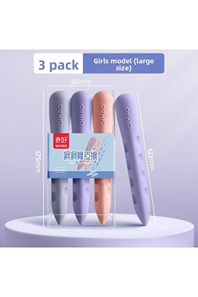Choice3 XP8870-girl-large ممحاة كبيرة الحجم ذات فتحات واسعة لطلاب المدارس الا...