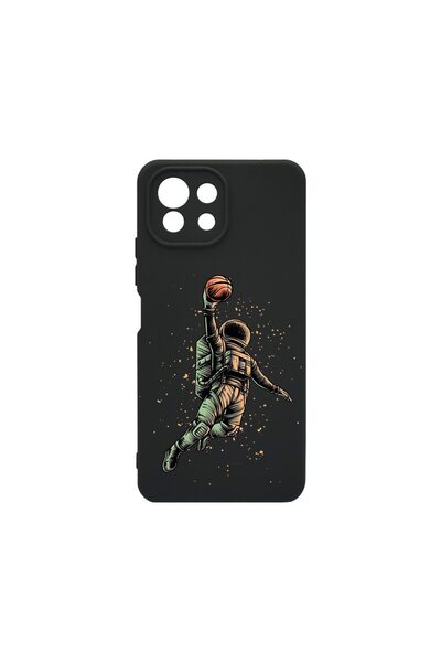 bestcase Премиум калъф от течен силикон, съвместим с Xiaomi Mi 11 Lite, дизай...
