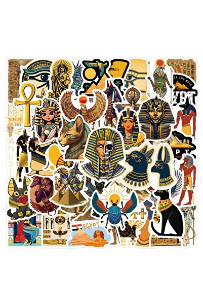 Choice 60PCS 60PCS Ancient Egyptian Graffiti Stickers Waterproof DIY Phone La...