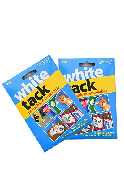 Choice 100g 50g/75g White Tack Reusable Adhesive Putty Sticky Tack Non-Toxic ...