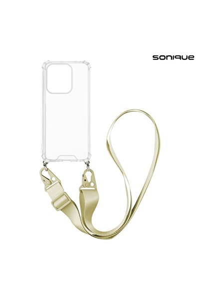 Sonique Θήκη Σιλικόνης με Strap Armor Clear Xiaomi Redmi 15C 4G / Redmi 15C 5...