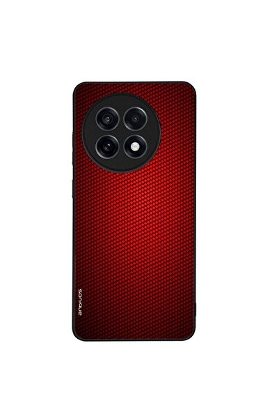 Sonique Θήκη Carbon Series για OnePlus 13R 5G Κόκκινο