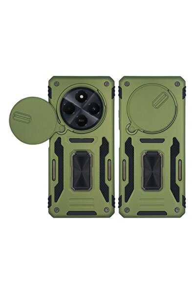 Sonique Θήκη Ring Armor CamShield για Xiaomi Redmi 14C 4G / Poco C75 4G / Red...